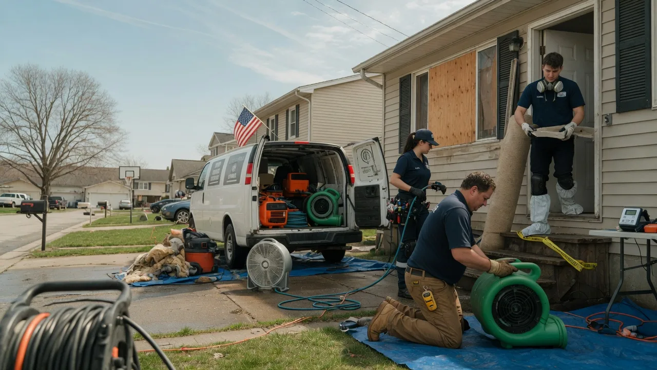 Water Damage Restoration in Park City, KS near me